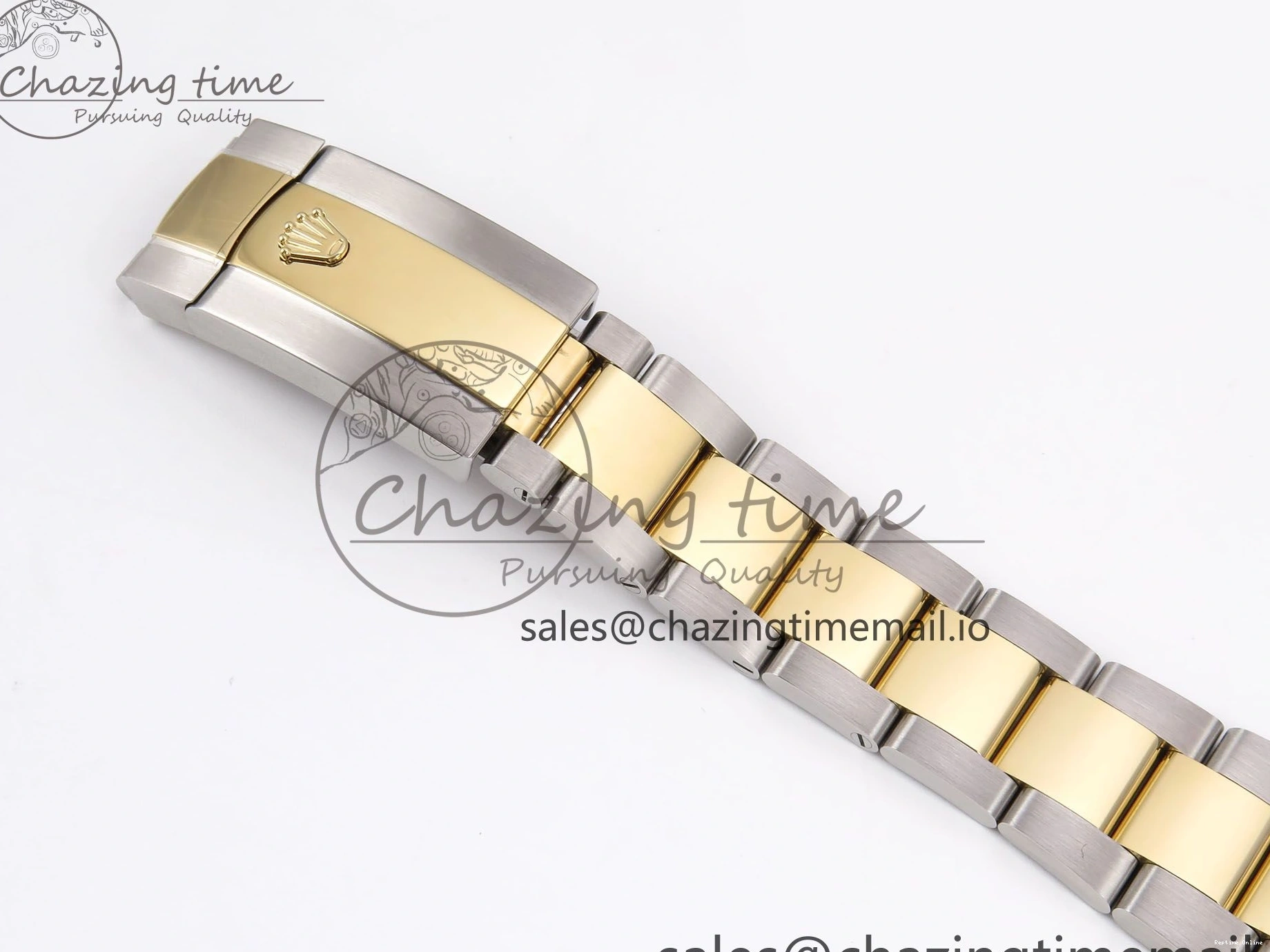 0506 DateJust 41 126333 EWEF Best Edition YG Stick Dial on SS YG Oyster Bracelet A Durable 971